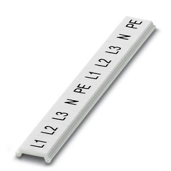 Маркировка для клеммных модулей-ZBF 5,LGS:L1-N,PE