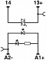 Модуль полупроводникового реле-RIF-0-OSC-24DC/230AC/1