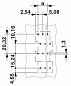 Клеммные блоки для печатного монтажа-MK4DS 1,5/ 3-5,08-A GNYE