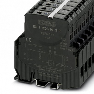 Электронный защитный выключатель-EC 1 12DC/6A S-R