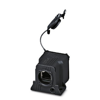 Кабельный разъем RJ45-VS-08-KU-IP67-BK