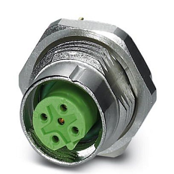 Встраиваемые разъемы-SACC-DSI-FSB-5CON-L180/SH GN