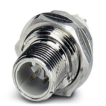 Встраиваемые разъемы-SACC-DSIV-M12MS-4CON-L180-SI