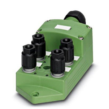 Коробка датчика и исполнительного элемента-SACB-4/4-L-C QO-0,34