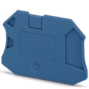 Концевая крышка-D-UT 2,5/4-TWIN BU