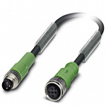Sensor/actuator cable-SAC-3P-M 8MS/0,6-PUR/M12FS