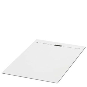 Маркировочный лист-SK U/3,8 WH:UNBEDRUCKT