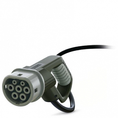 Зарядный кабель AC-EV-T2M3C-3AC20A-5,0M2,5ESBK00