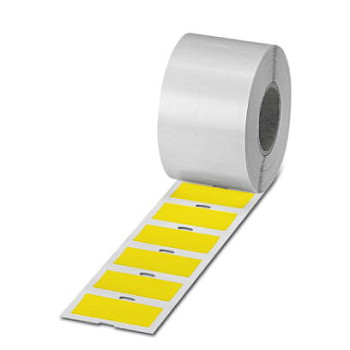 Тканевая этикетка-EMLC (51X25)R YE