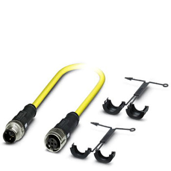 Кабель для датчика / исполнительного элемента-SAC-HZ-3P-MS/1,5-542/FS SCO BK