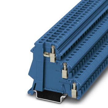 Клеммный модуль для подключения датчиков и исполнительных элементов-DIK 1,5 BU