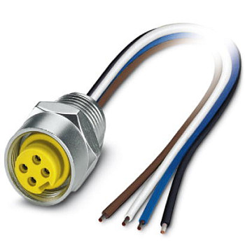 Встраиваемые разъемы-SACC-E-MINF-4CON-NPT12-547/1,0