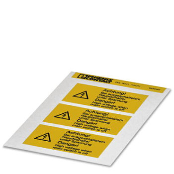 Предупредительная табличка-PML-W301 (74X37)