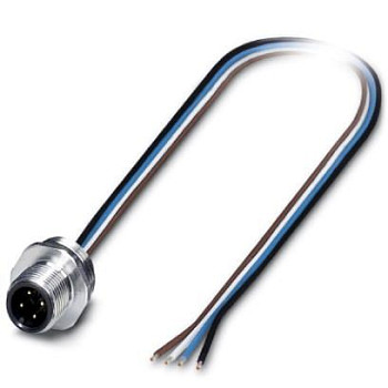 Встраиваемые разъемы-SACC-E-M12MS-4CON-M16/0,5 VA