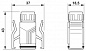 Штекерный соединитель RJ45-CUC-V06-C1PBK-S/R4CE8:10