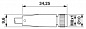 Кабель для датчика / исполнительного элемента-SAC-3P-M 8MS/ 0,6-600/M 8FS FB