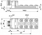 Корпус коробки датчика и исполнительного элемента-SACB-8/16-L-C GG SCO P