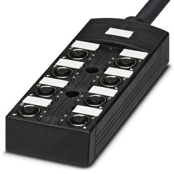 Коробка датчика и исполнительного элемента-SACB-8/16-L-5,0 80MC SCO