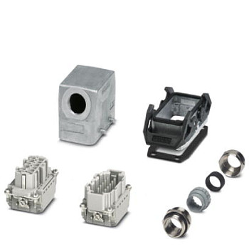 Комплект вставных соединителей-HC-STA-B10PT-BWD-LS-M25-ELCAL