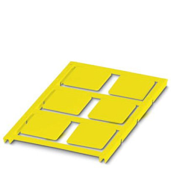 Пластиковая табличка-UC-EMLP (27X27) YE CUS