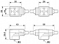 Кабель двойного разъема клапана-SAC-3,0/0,15-116/2XA-1L-Z
