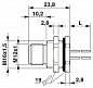 Встраиваемый соединитель для шинной системы-SACC-DSI-M12MSD-4P-M16XL/0,5