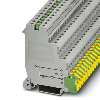 Клеммный модуль для подключения датчиков и исполнительных элементов-VIOK 1,5-LA 24GN/MU-O