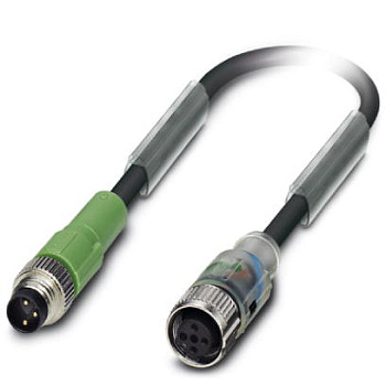 Кабель для датчика / исполнительного элемента-SAC-3P-M 8MS-FS-2L SCO/.../...