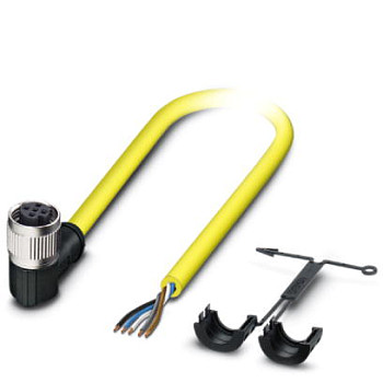 Кабель для датчика / исполнительного элемента-SAC-HZ-5P-5,0-542/FR SCO BK