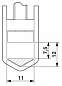 Заземляющие клеммы для выполнения проводки в зданиях-UKH 50-PE/N