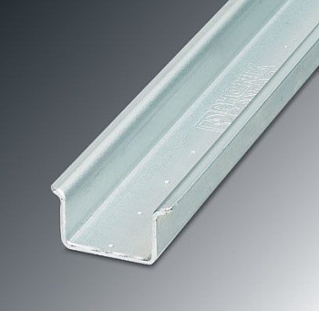 Несущая рейка без перфорации-NS 35/15 BLK UNPERF 2000MM