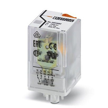 Одиночное реле-REL-OR2/L-230AC/2X21
