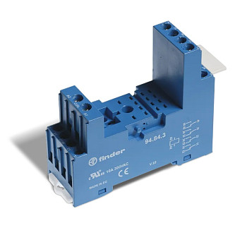 948420SPA Розетка с винтовыми клеммами (с зажимной клетью) для реле 55.32, 55.34, таймера 85.02, 85.04; применяются модули 99.80