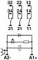 Релейный модуль-RIF-4-RPT-LDP-24DC/3X21