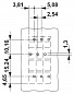 Клеммные блоки для печатного монтажа-ZFK3DS 1,5-5,08
