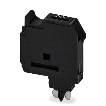 Штекерный держатель предохранителя-P-FU 5X20 LED 24