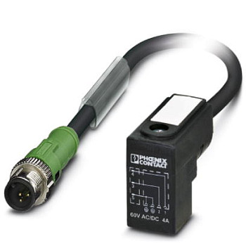 Кабель для датчика / исполнительного элемента-SAC-3P-MS-C SCO/.../...