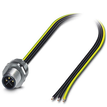 Встраиваемые разъемы-SACC-E-M12MSS-3P-M16/0,5 PE