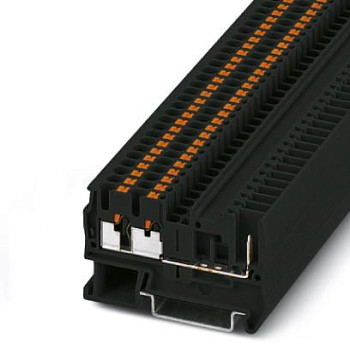 Проходные клеммы-PT 2,5-TWIN/1P BK