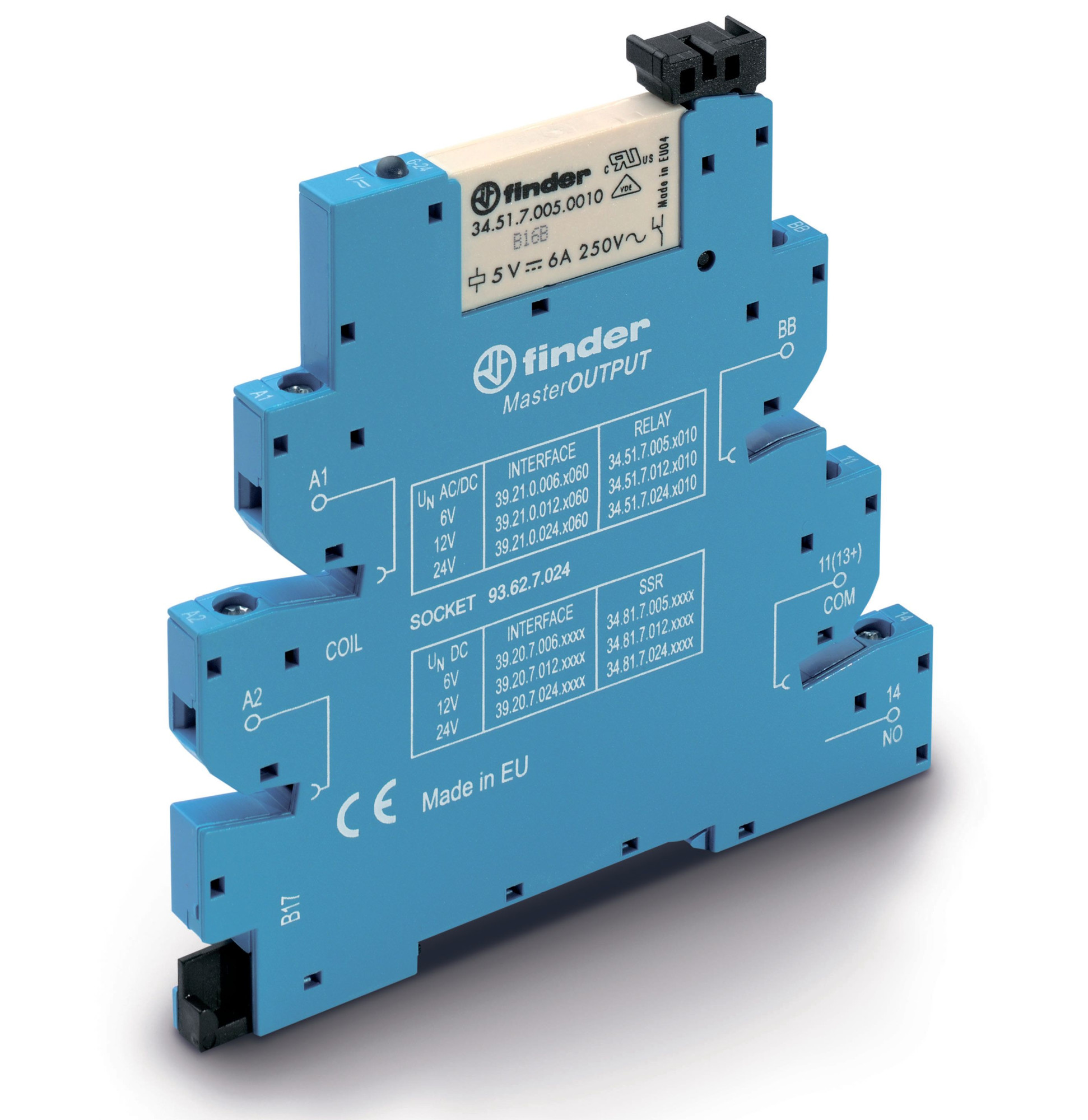 39.21.0.006.0060 Интерфейсный модуль, электромеханическое реле