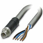 Силовой кабель-SAC-5P-M12MSL/ 5,0-500 FE