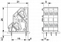Клеммные блоки для печатного монтажа-ZFKKDS 1,5C-5,0