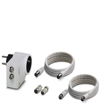 Устройство защиты от перенапряжений, тип 3-MNT-TV-SAT D/WH