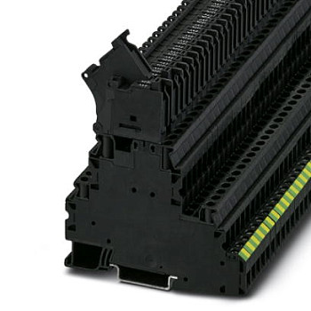 Клеммы для установки предохранителей-UT 4-PE/L/HESILED 24 (5X20)