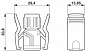 Сальниковый корпус RJ45-VS-08-T-G-RJ45/IP20