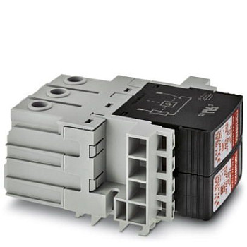 Разрядник для защиты от импульсных перенапряжений, тип 2-VAL-US 60/2+0/1U/FM