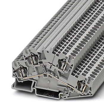 Двухъярусная пружинная клемма-STTBS 4