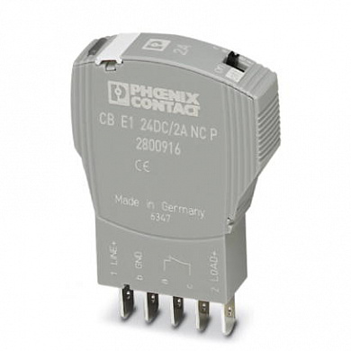 Электронный защитный выключатель-CB E1 24DC/2A NC P