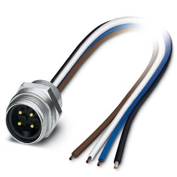 Встраиваемые разъемы-SACC-E-MINMS-4CON-PG13/0,5