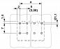 Клеммные блоки для печатного монтажа-SPT-THR 1,5/ 4-H-5,08 P20 R32